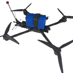 FPV дрон «Амага 10 Оптіка» з оптоволоконною котушкою на карбоновій рамі Chimera CX10