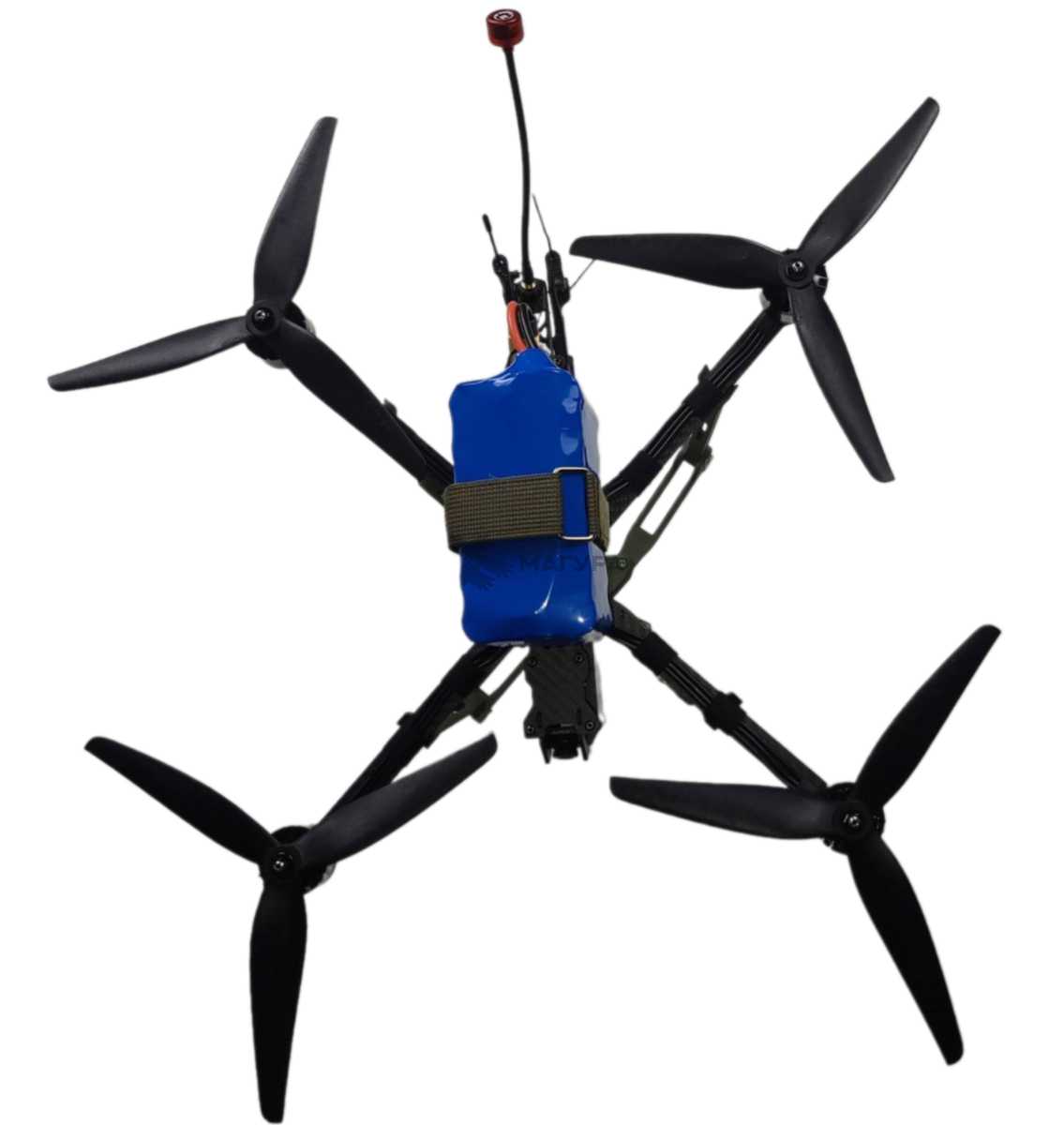 Ребостійкий квадрокоптер «Амага 10 Оптіка» у повній комплектації з камерою Foxeer