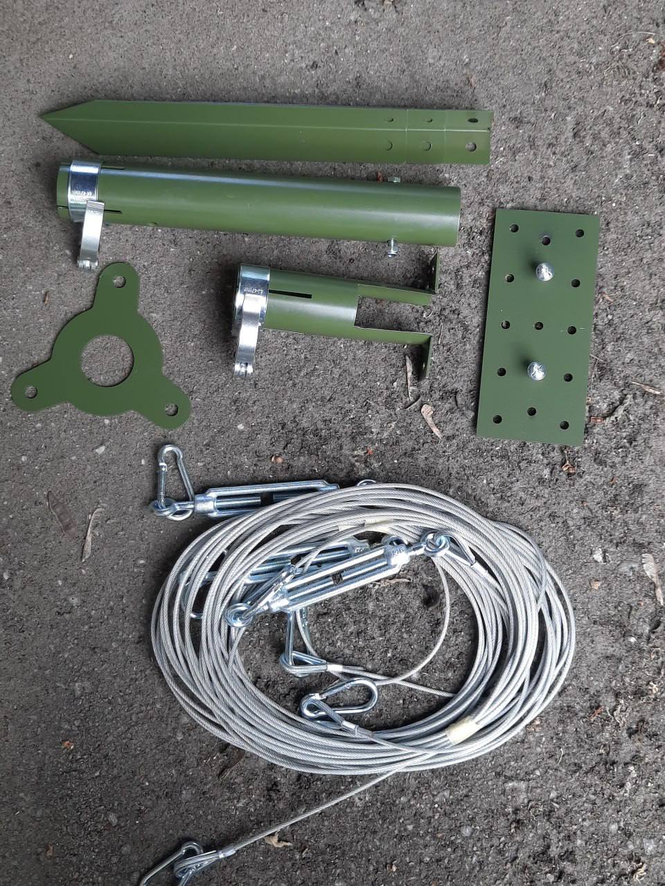 Телескопічна алюмінієва щогла для ретранслятора – легка, міцна та надійна конструкція для встановлення антен і обладнання. Забезпечує стабільність та зручність транспортування. Ідеальне рішення для польових умов та стаціонарного використання.